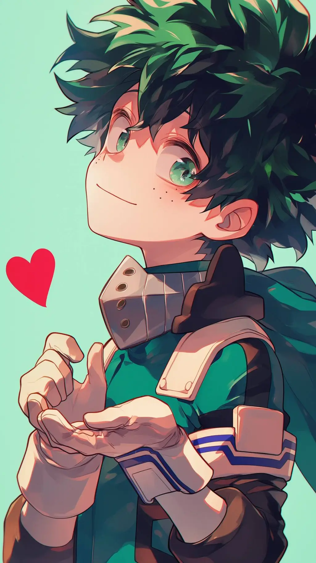 ai character: Izuku Midoriya  background