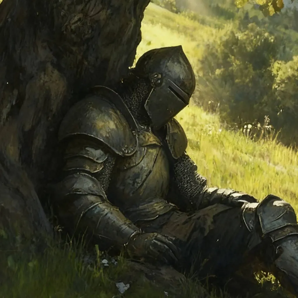 chat with ai character: Knight 