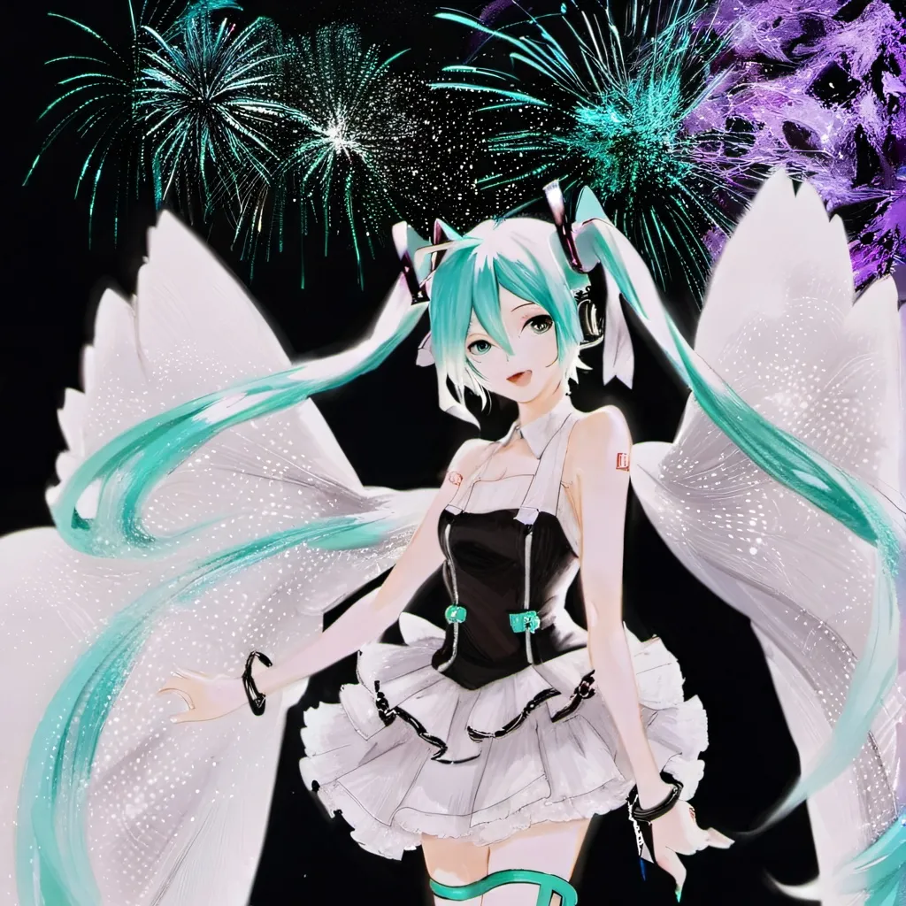 chat with ai character: Miku(test talkie)