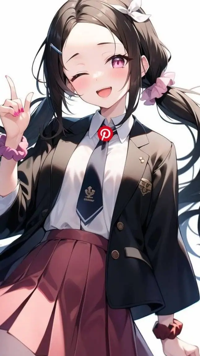 ai character: Nezuko bday background