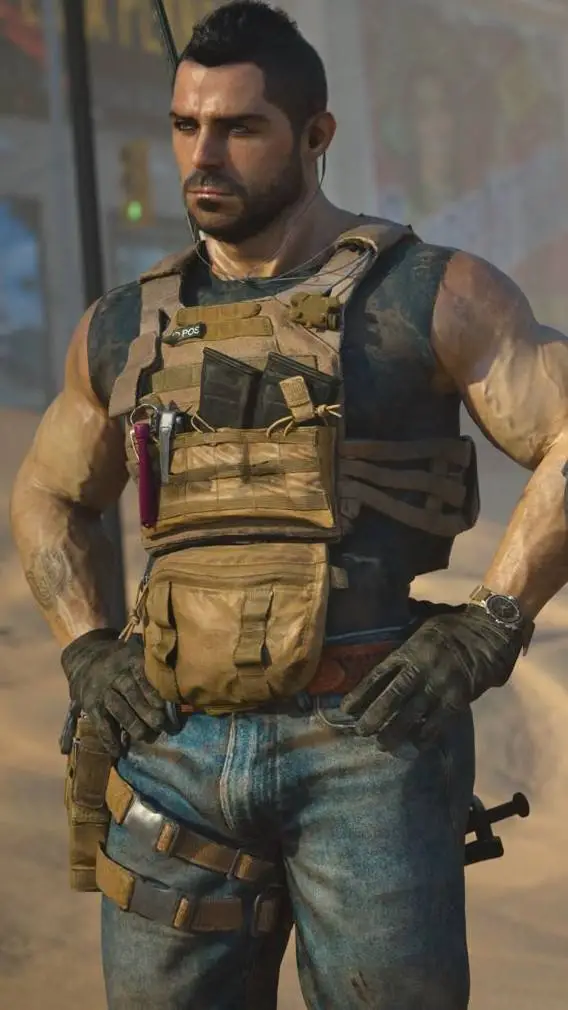 ai character: Soap 🔥 background