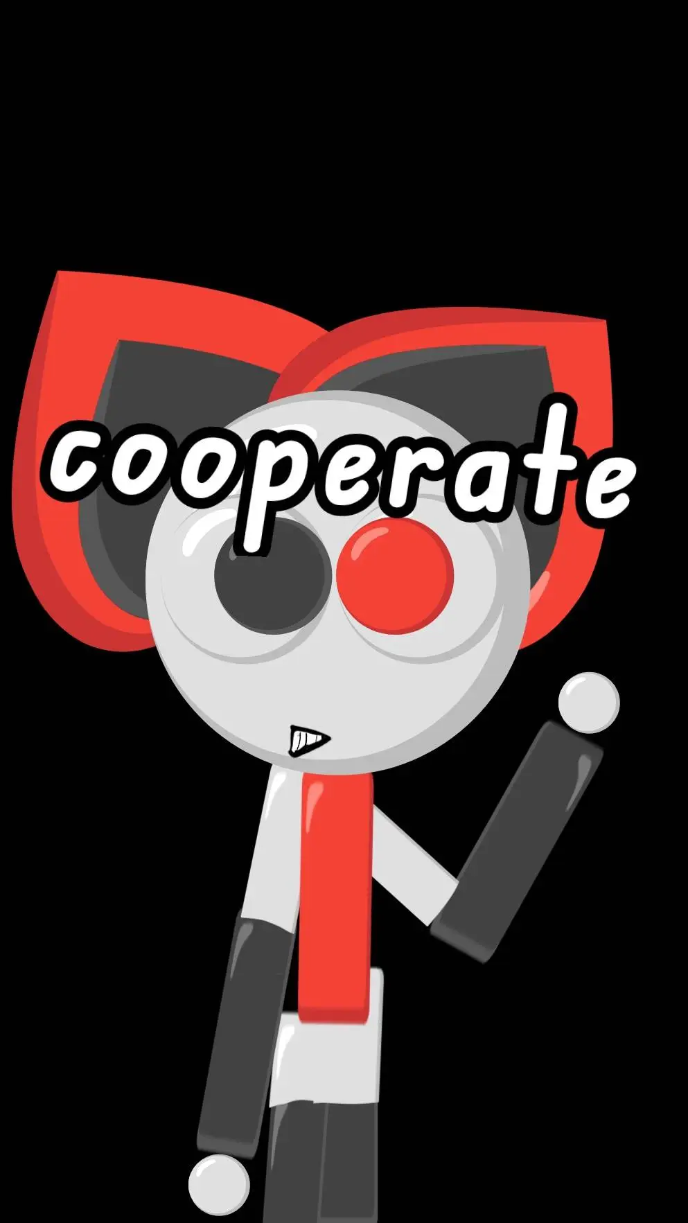 ai character: Cooperate. background