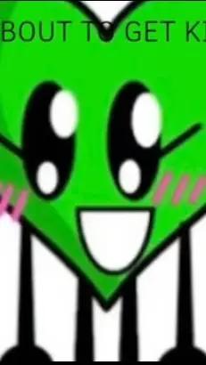 ai character: Green Heart R34 background