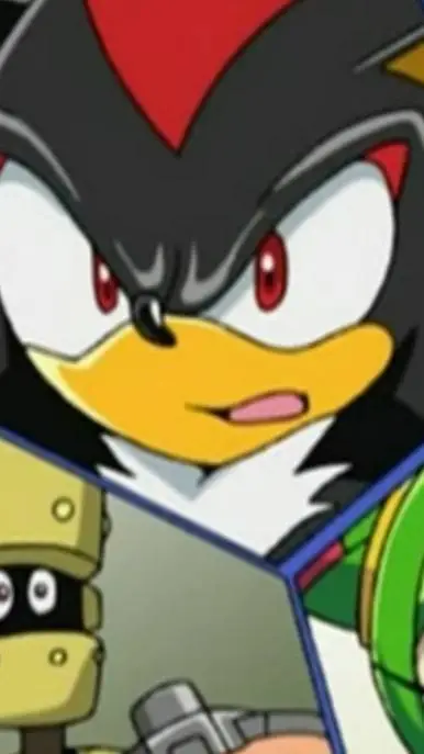 ai character: shadow the hedgeho background