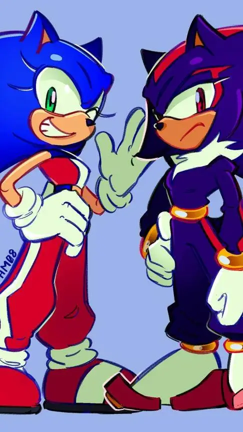 ai character:  Sonadow Yuri♀ background