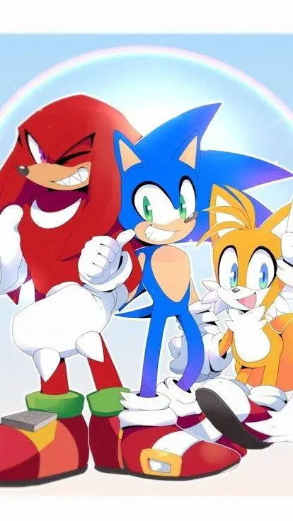 ai character: !Team Sonic! background