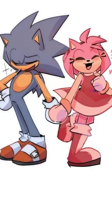 ai character: Sonamy(Sonic) background