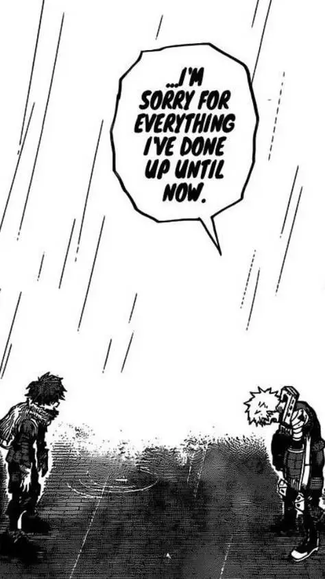 ai character: Bakugo apologise  background
