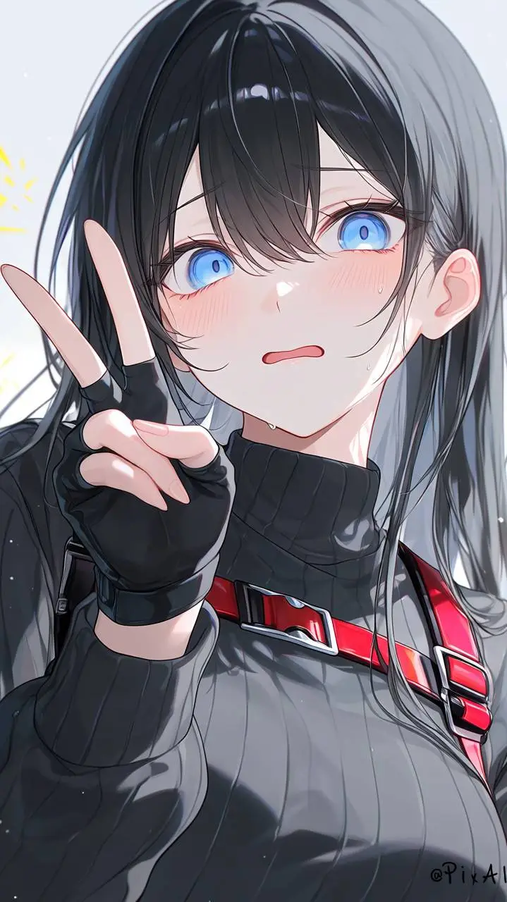 ai character: 🗿hana  background