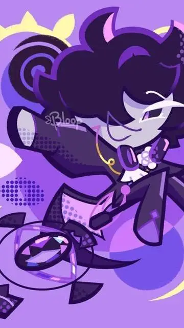ai character: Black sapphire background