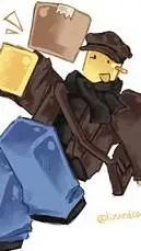 ai character: Postman background