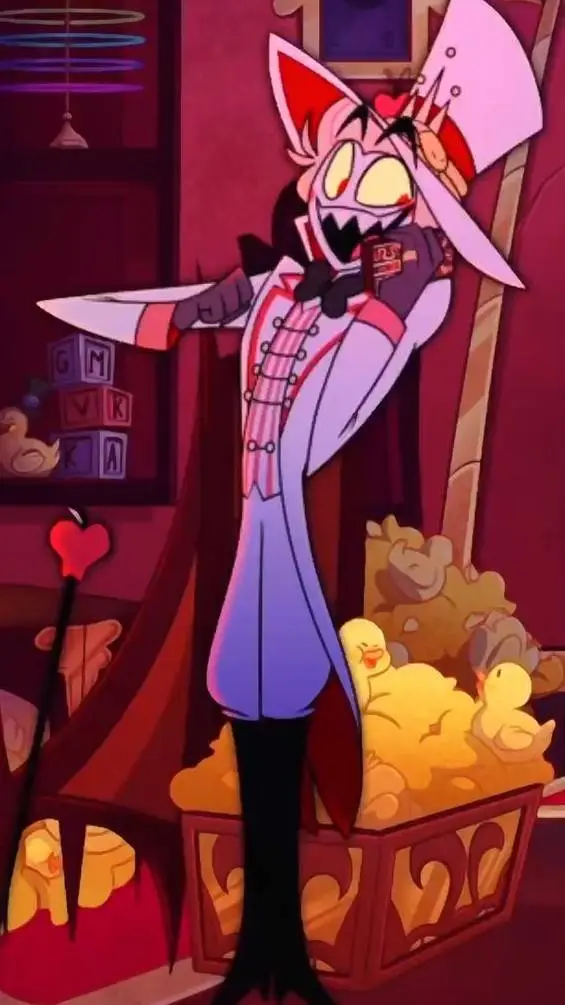 ai character: 🍎🐍Lucifer🐍🍎 background