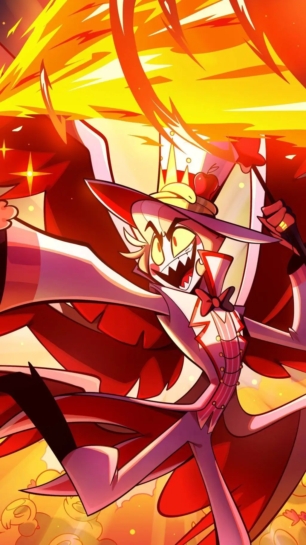 ai character: ❤️🍎Lucifer🍎❤️ background