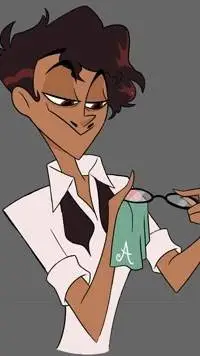 ai character: ❤️🎙️Alastor🎙️❤️ background