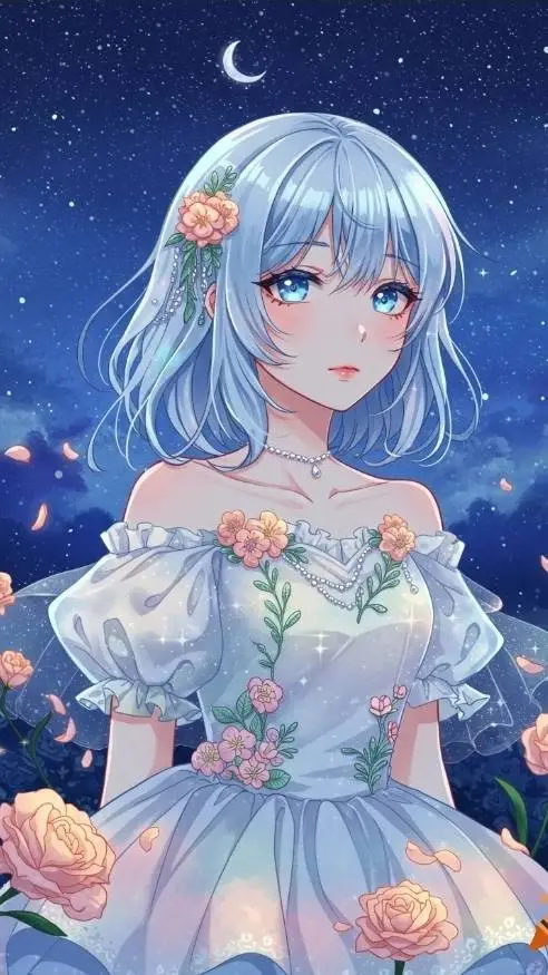ai character: 🌸 Flower girl 🌸you background