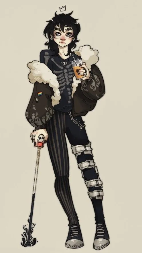 ai character: Nico :3 background