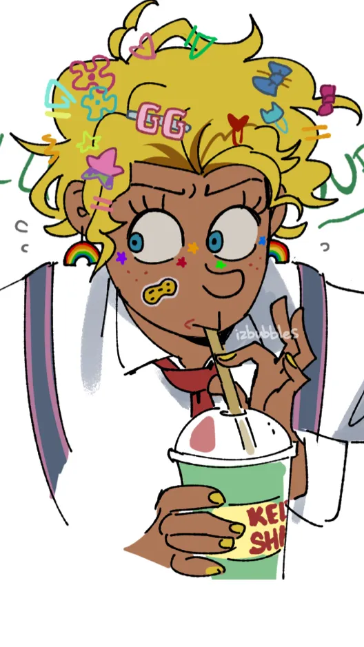 ai character: :) background