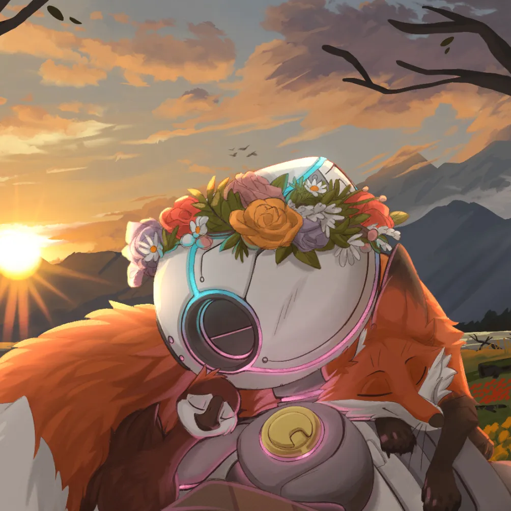 chat with ai character: The wild robot