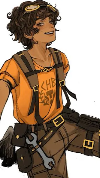 ai character: Leo >:3 background