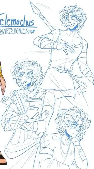 ai character: Telemachus background