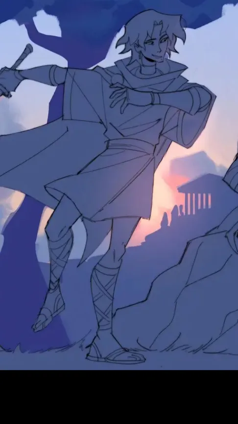 ai character: Antinous background