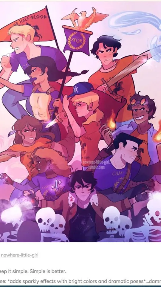 ai character: PJO background