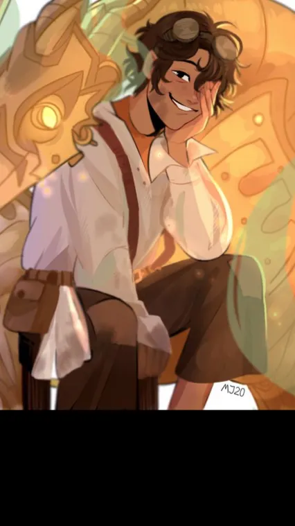 ai character: Calypso AU background