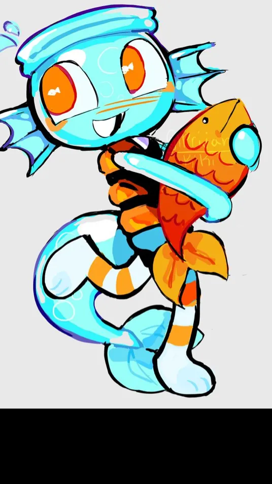 ai character: Finn!! background