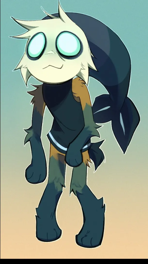 ai character: Shrimpo…? background