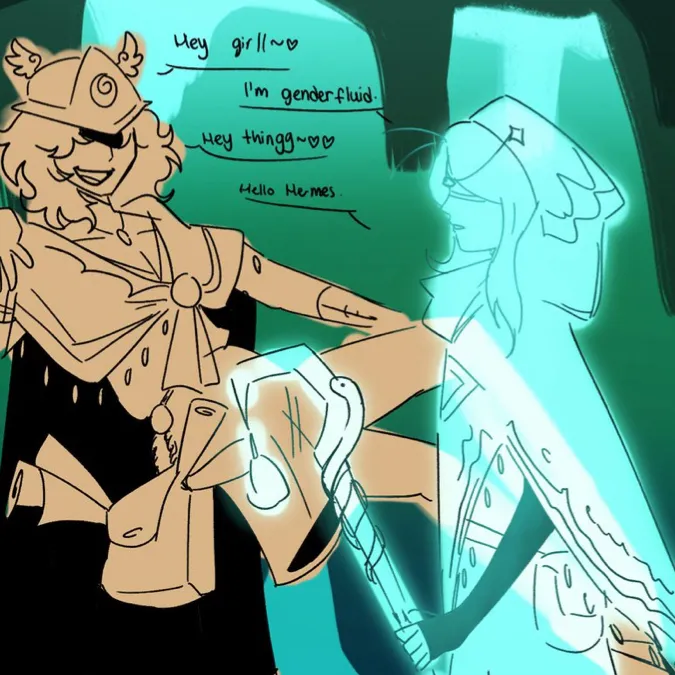 chat with ai character: Hermesias <33