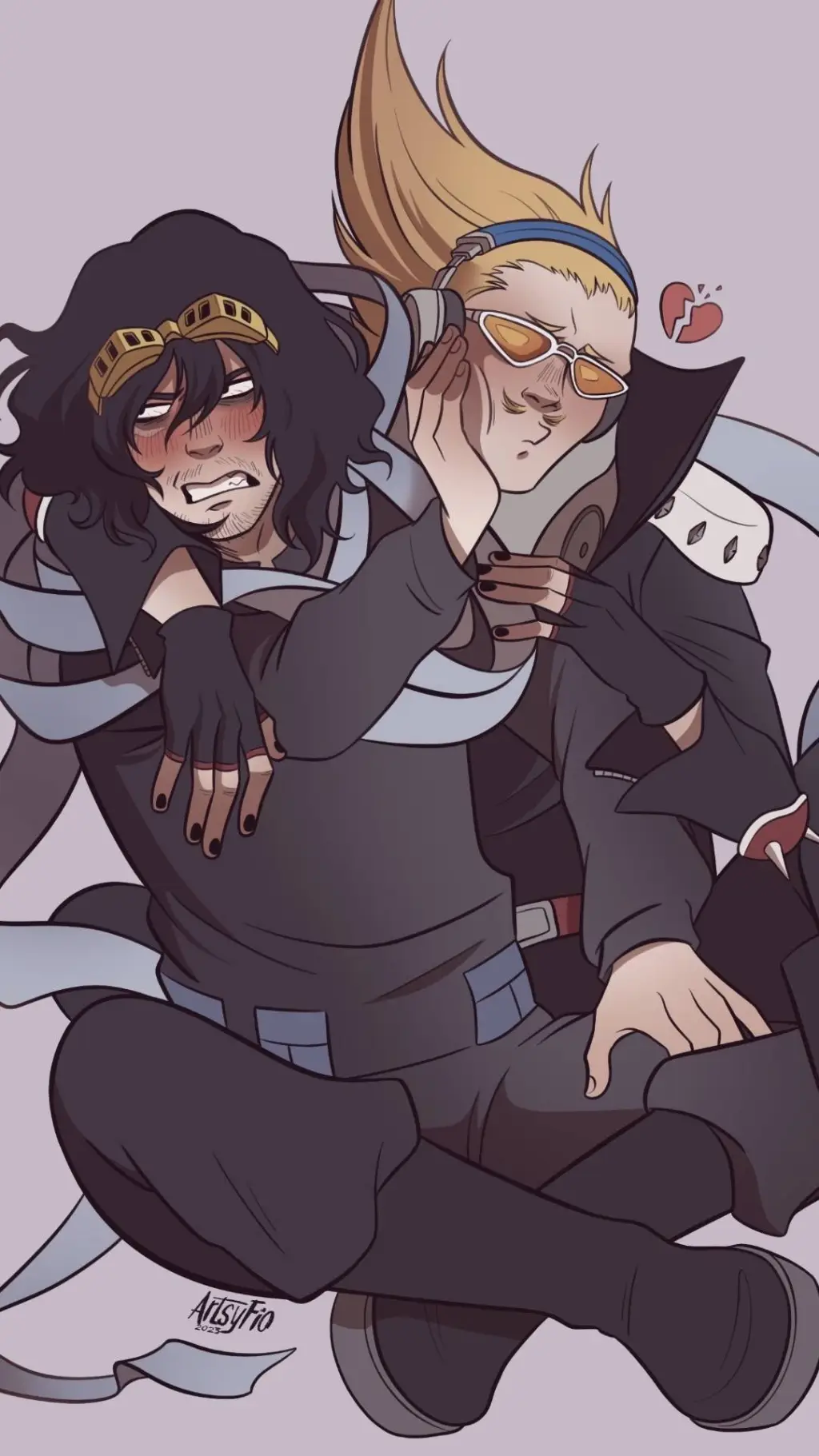 ai character: erasermic background
