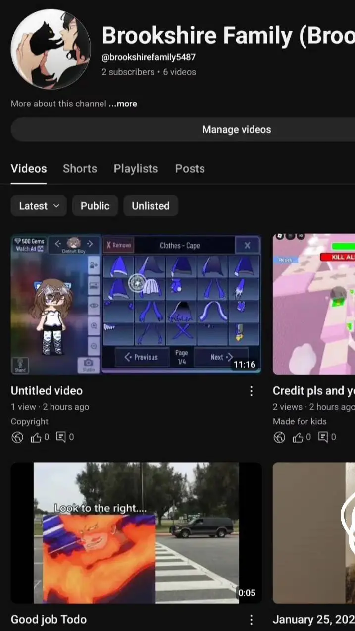 ai character: I have a channel background