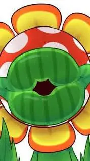 ai character: Petey piranha background