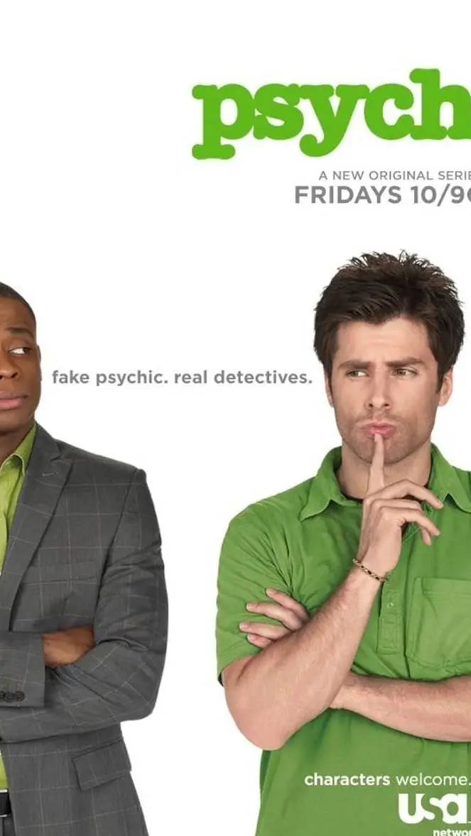 ai character: Psych - TV Show background
