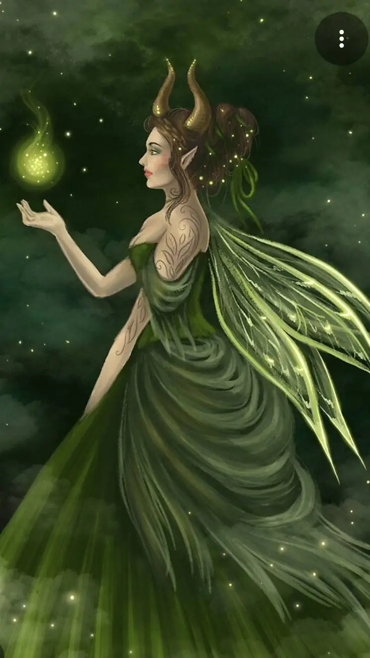 ai character: The Fae World background