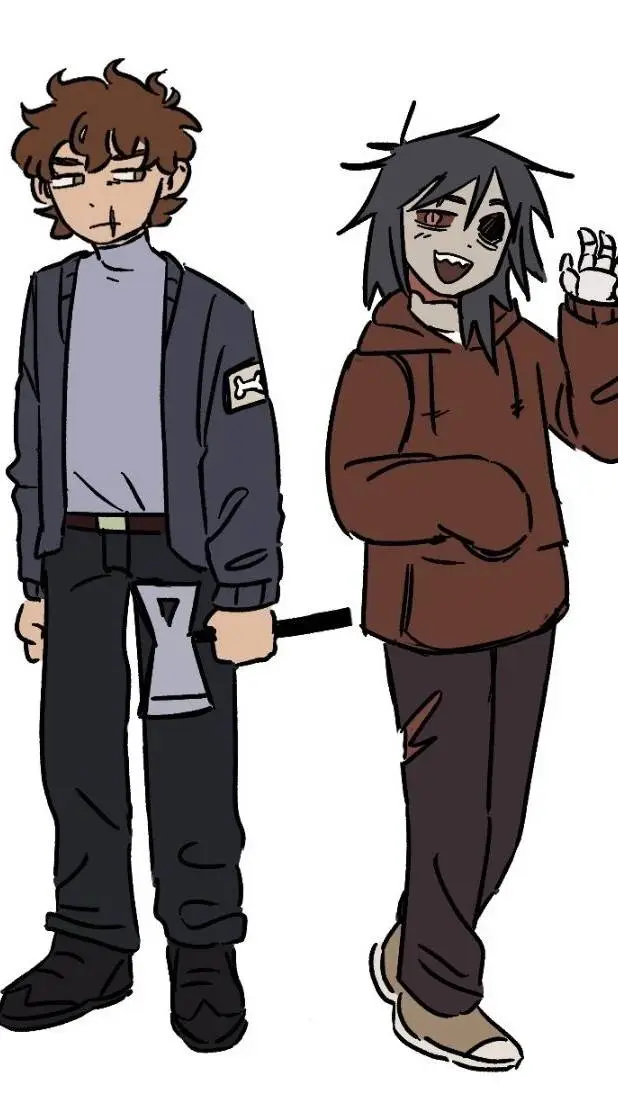 ai character: ZOMBIE AND SHRIO background