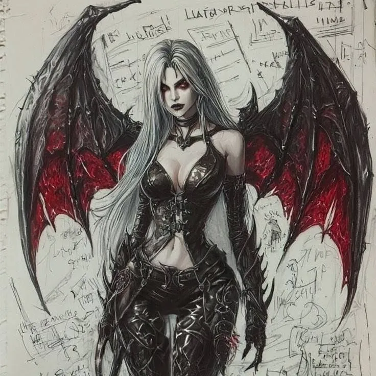 chat with ai character: the drawing