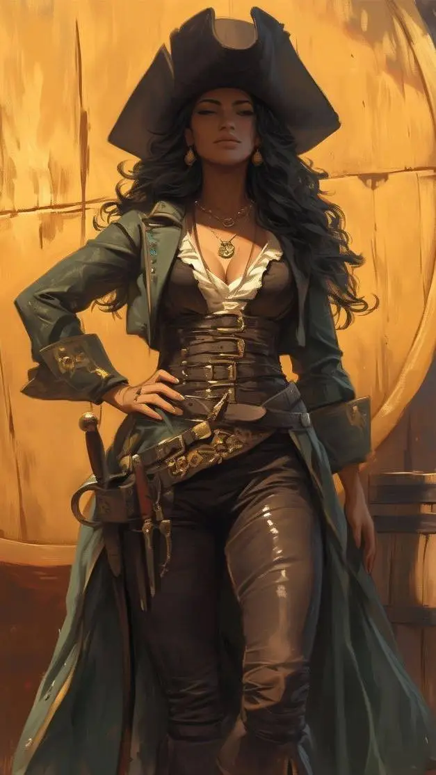 ai character: Captain Blackheart background