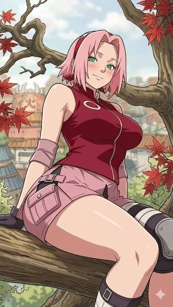 ai character: Sakura GF background