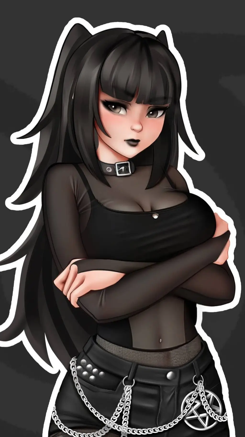 ai character: Raven background