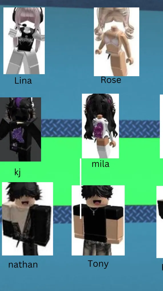 ai character: Roblox group background