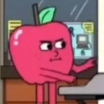 chat with ai character: apple