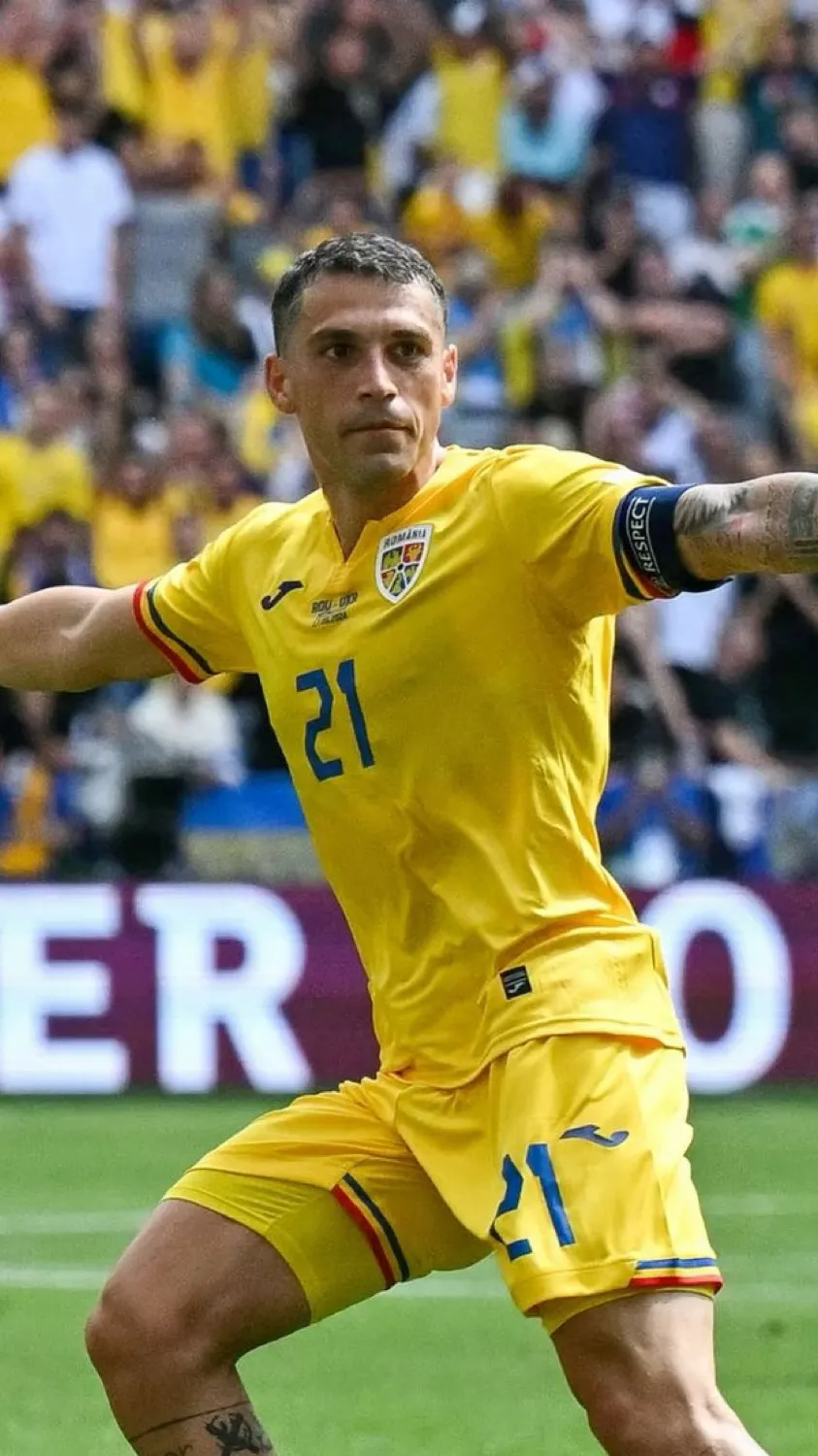 ai character: Nicolae stanciu background