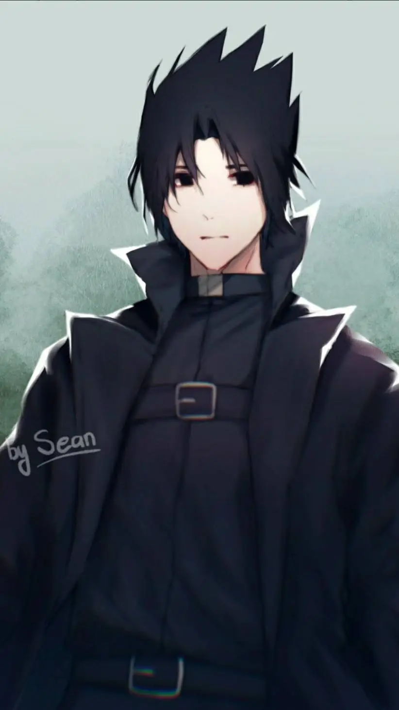 ai character: Sasuke x Naruto background