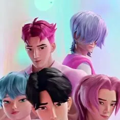chat with ai character: Saja boys