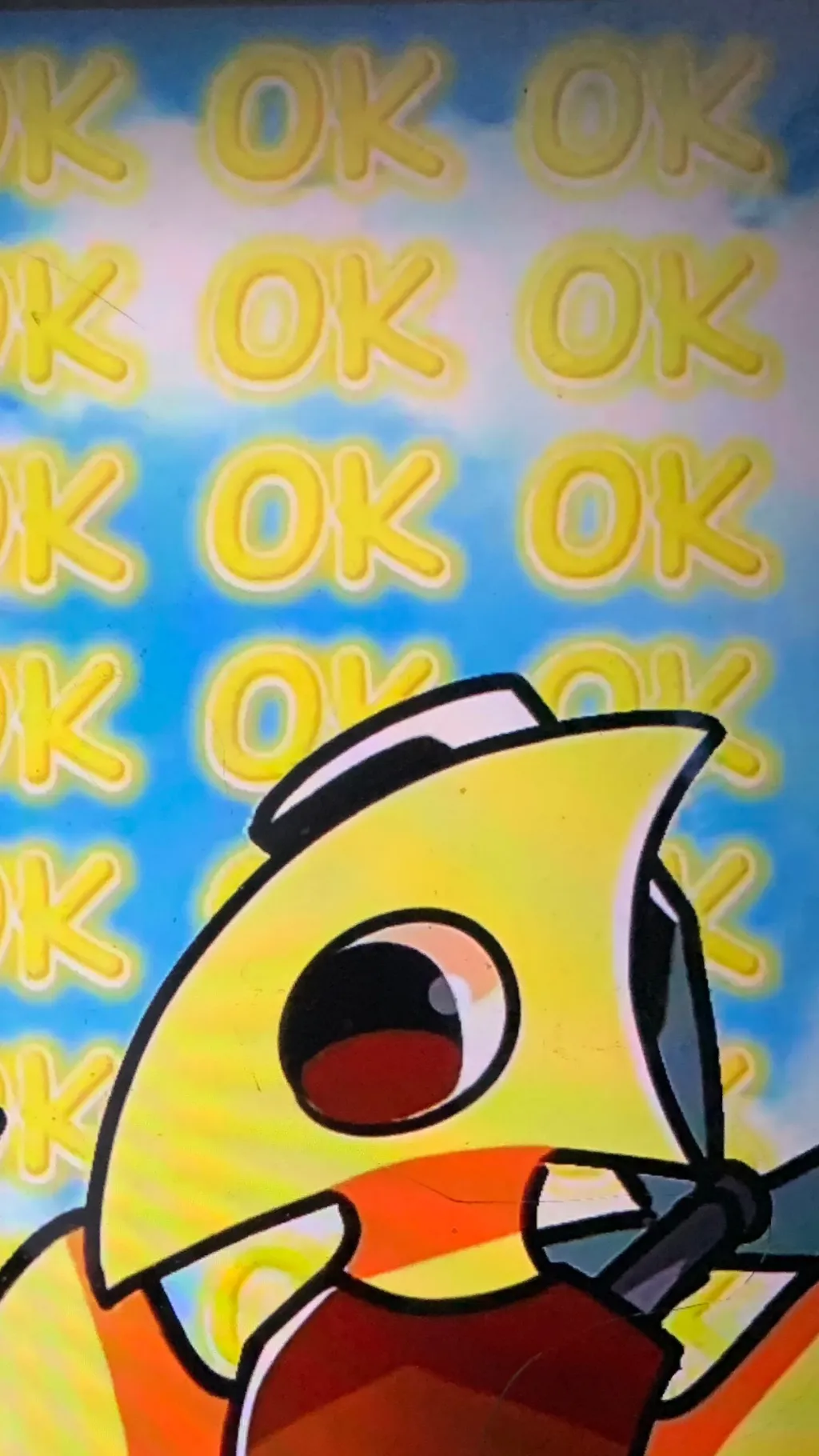 ai character: Rainbow friends background