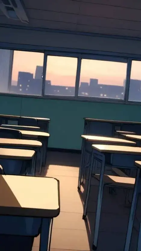 ai character: Our School EP. 1 background
