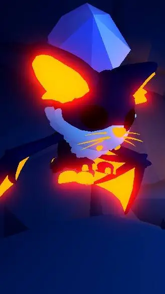 ai character: Neon kenzeo  background