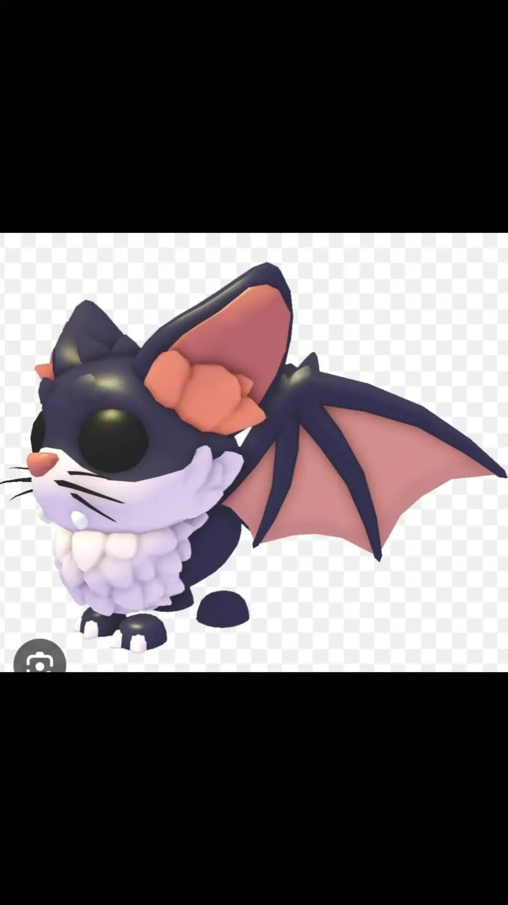 ai character: Kenzeo kitty bat  background