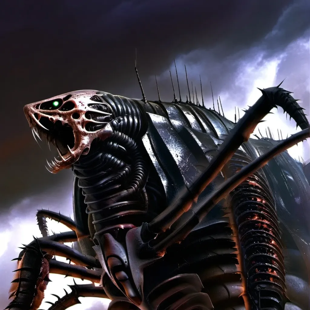 chat with ai character: Centipede boss 1